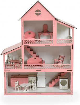 Moni Lilly EV10 Wooden Dollhouse