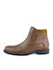 Leder Braun Chelsea Stiefeletten