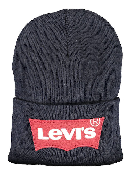 Levi's Beanie Masculin Căciulă Tricotat în culoarea Albastru marin