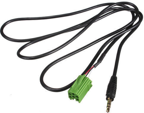 4CarMedia Αντάπτορας Multimedia Αυτοκινήτου για Renault Male Jack Stereo 3.5-Mini Iso