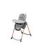 Maxi-Cosi Minla Foldable Baby Highchair 6 in 1 with Adjustable Height Essential Gray
