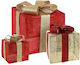 Beleuchtete Weihnachtsfigur Box 3 Stück