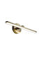 Elmark Modern Lamp Wall with Integrated LED and Natural White Light Bronze 30cm
