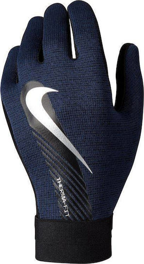 Nike Therma Fit Kids Goalkeeper Gloves Blue