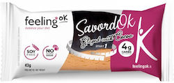 FeelingOk Biscuits Protein With Topping Chocolate & Orange 1pcs 43gr