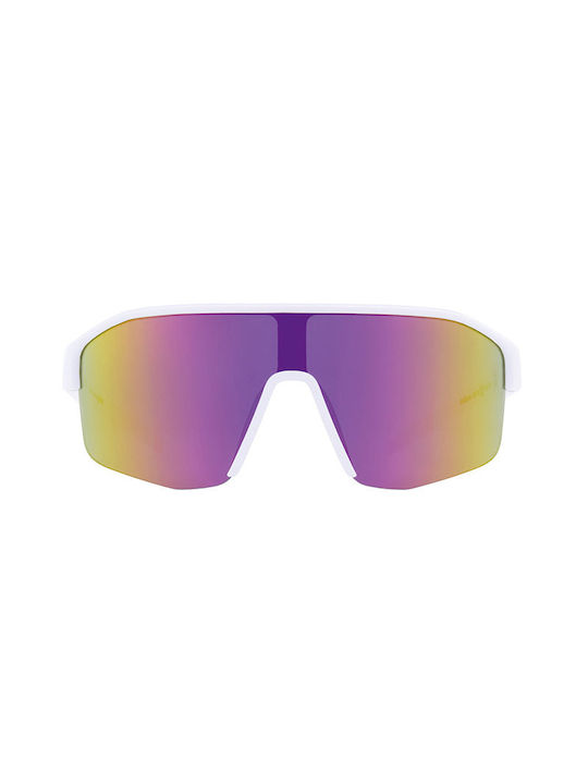 Red Bull Spect Eyewear Dundee Sunglasses with 004 Plastic Frame and Multicolour Mirror Lens DUNDEE-004