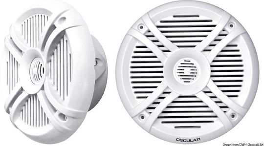Sail Marine Waterproof Marine Speaker Set RGB Multicolour 6.25" with 120W RMS White