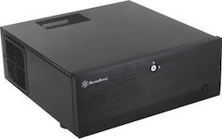 Silverstone GD07 USB-C Home Theater Computer Case Black