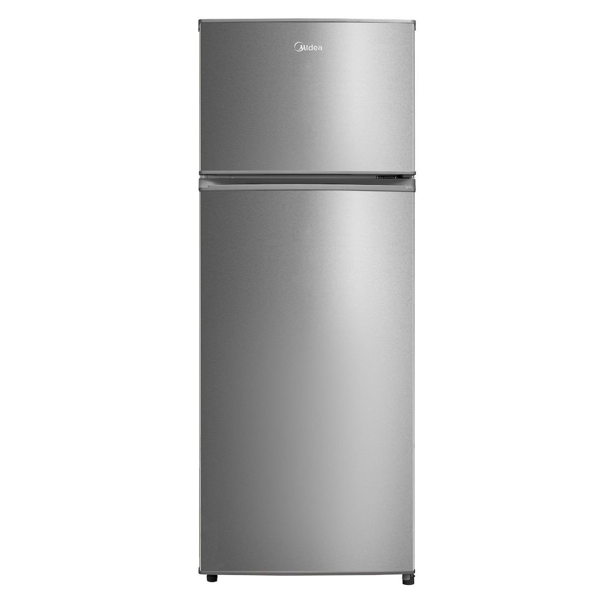 Midea MDRT294FGF02 Double Door Refrigerator 204lt H143xW55xD55cm Inox