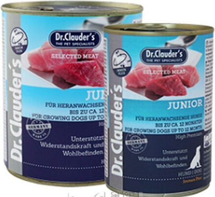 Dr.Clauder's Wet Food for Puppies in Cans with Beef, Poultry and Pork 800gr