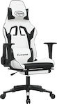 vidaXL 3143709 Gaming Stuhl White / Black