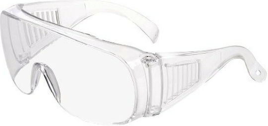 Univet 520 Safety Glasses for Protection with Transparent Lenses 1pcs