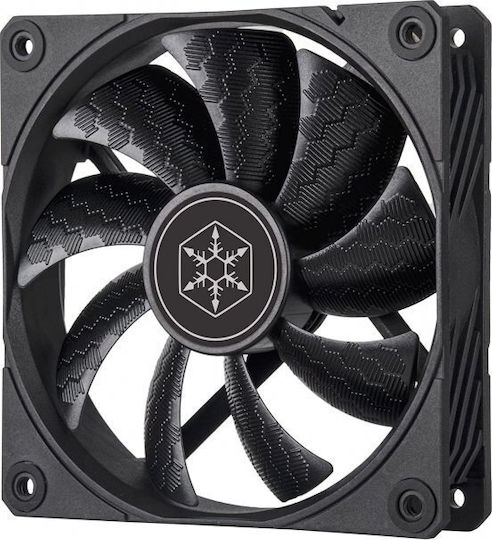 Silverstone Shark Force 120 Case Fan (2500rpm / 100cfm) Χωρίς Led Φωτισμό και Σύνδεση 4-Pin PWM