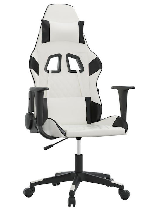 vidaXL 3143762 Gaming Stuhl Weiß