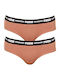 Βαμβακερά Γυναικεία Slip 2Pack Μπεζ