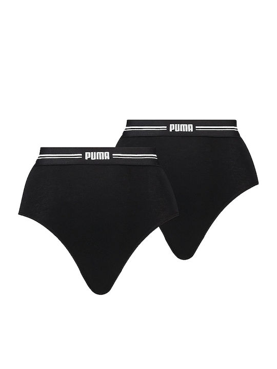 PUMA Ψηλόμεσο Γυναικείο Slip Μαύρο