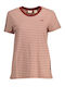 Levi's Women's T-shirt Striped Red