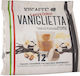 101Caffè Capsules Espresso Vaniglietta Vanilla Compatible with Machine Nespresso 12caps,tobolek