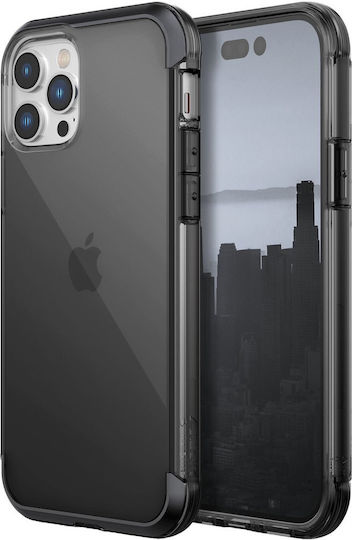 Raptic X-Doria Air Back Cover Plastic / Silicone Gray (iPhone 14 Pro)