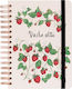 Grupo Erik Notebook Spiral A5 with Dots and Elastic White