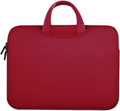 Hurtel Universal Tasche Schulter / Handheld für Laptop 14" in Rot Farbe