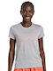 Saucony Damen Sportlich T-shirt Gray