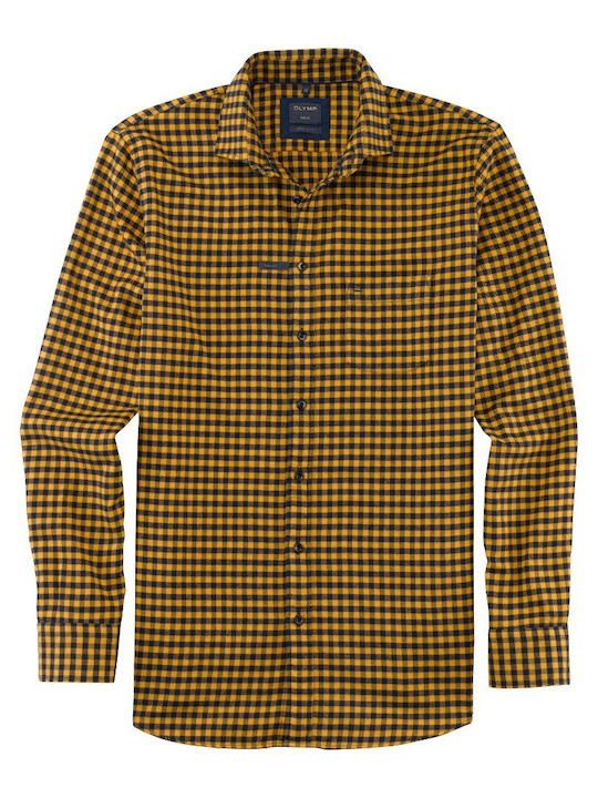 OLYMP CASUAL SHIRT YELLOW