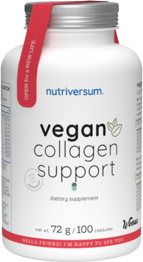 Nutriversum Vegan Collagen Support 100 вегетариански капсули