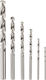 Kendo Set of 6 Drills HSS Titanium with Cylindrical Shank for Masonry