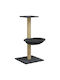 vidaXL Scratching Post Cat Trees Gray 35x35x74cm