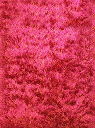 Klonaras Amalfi Χειροποίητο Shaggy 70x200cm Fuchsia Orange