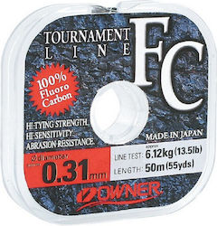Owner Tournament Πετονιά Fluorocarbon Μήκους 50m Owner Tournament Πετονιά Fluorocarbon Μήκους 50m