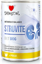 Disugual Metabolic Balance Struvite Canned Diet Wet Dog Food with Chicken 1 x 400gr