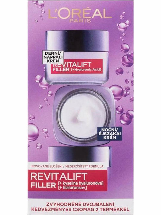 L'Oreal Paris Revitalift Filler Σετ Περιποίησης για Αντιγήρανση & Ενυδάτωση