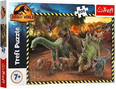 Kids Puzzle Jurassic World for 7++ Years 200pcs Trefl