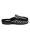 Mitsuko Women's Slipper with Fur In Black Colour