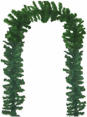 AGC Weihnachtliche Girlande Plastik Νο.382 Grün 270cm 1Stück