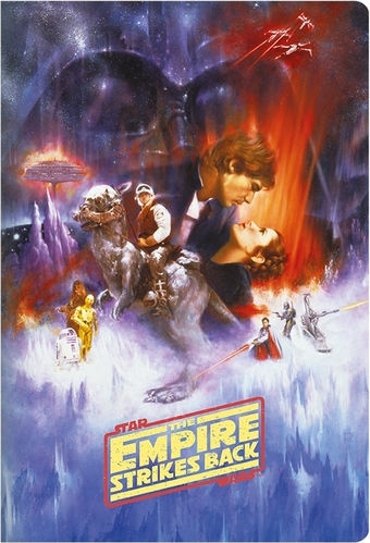 Half Moon Bay Star Wars The Empire Strikes Notizbuch A5 Geregelt Mehrfarbig