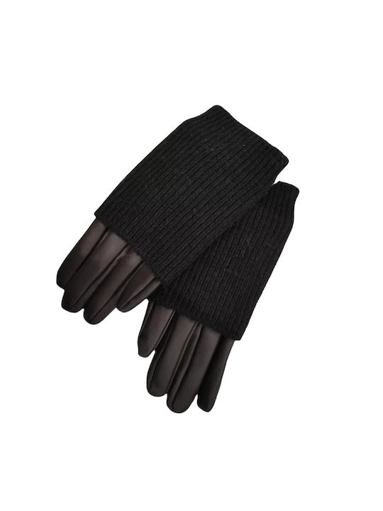 WOMEN'S LEATHER GLOVES ACHILLEAS BROWN