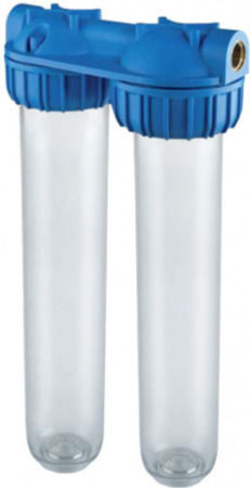 Atlas Filtri Master Duplex Plus 3P Sistem de Filtrare a Apei Dublu Alimentare centrală Filtru cu Diafragmă 1'' 022.00.900410