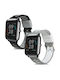KWmobile Armband Silikon Black / Grey (Willensstarker Fitness-Tracker) 56228.02