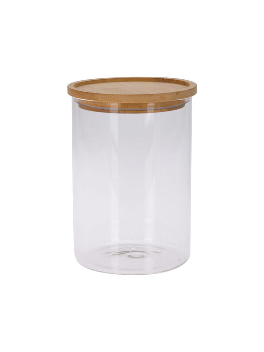 Excellent Houseware Set 1pcs Jars General Use with Airtight Lid Glass 1700ml