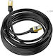 Hoco U/UTP Cat.6 (Gigabit) Καλώδιο Δικτύου Ethernet 5m Μαύρο
