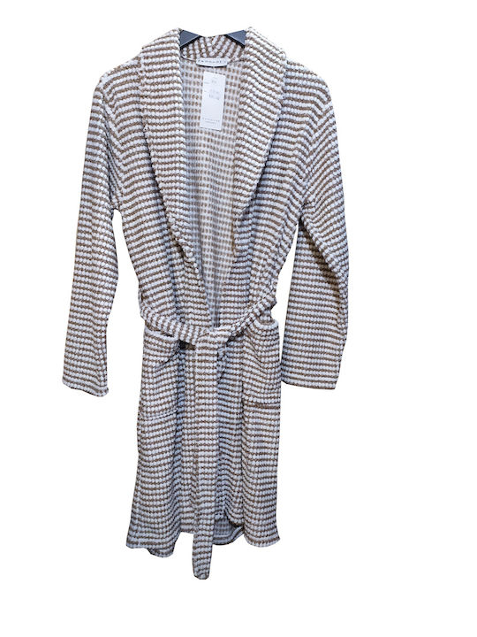 Passion Winter Women's Robe Beige