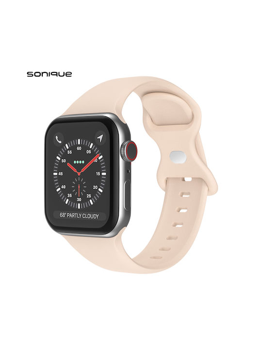 Sonique Butterfly Band Strap Silicone Rose Gold...