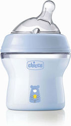 Chicco Natural Feeling Πλαστικό με Θηλή Σιλικόνης για 0+ μηνών 150ml
