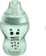 Tommee Tippee Plastic Bottle Closer to Nature Anti-Colic with Silicone Nipple for 0+, 0+ m, months Green Panda 260ml 1pcs