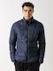 Devergo Men's Winter Puffer Jacket Blue -14