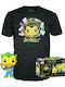 Funko Pop! Tees Heroes: DC Comics - Joker (Blacklight) (XL) (Blacklight) (XL) Special Edition