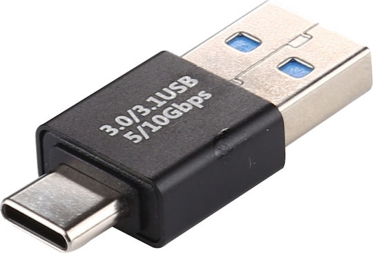 Μετατροπέας USB-C male σε USB-A male 1τμχ PC4953B
